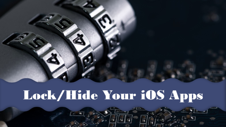 How to Lock or Hide an App in iOS 18