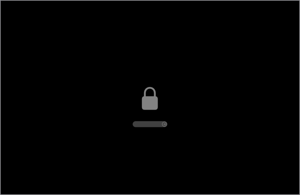 macos startup lock symbol
